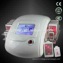 Guangzhou smart lipo diode laser zerona laser lipolysis cellulite removal machine à vendre